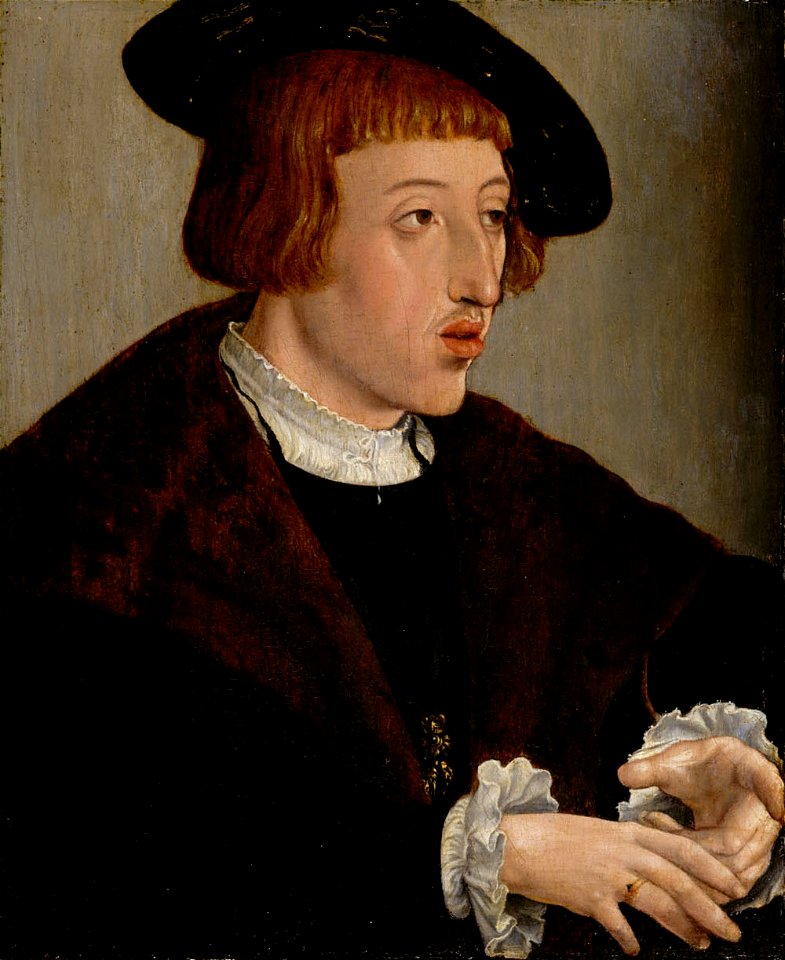 Anonymous - Kaiser Ferdinand I. (1503-1564), Bildnis in halber Figur - GG 4059 - Kunsthistorisches Museum
