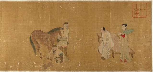 Anonymous - Judging a Horse - 13.220.4 - Metropolitan Museum of Art