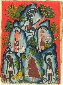 Anonymous - Jain Ascetics - 1995.72.1 - Harvard Art Museums
