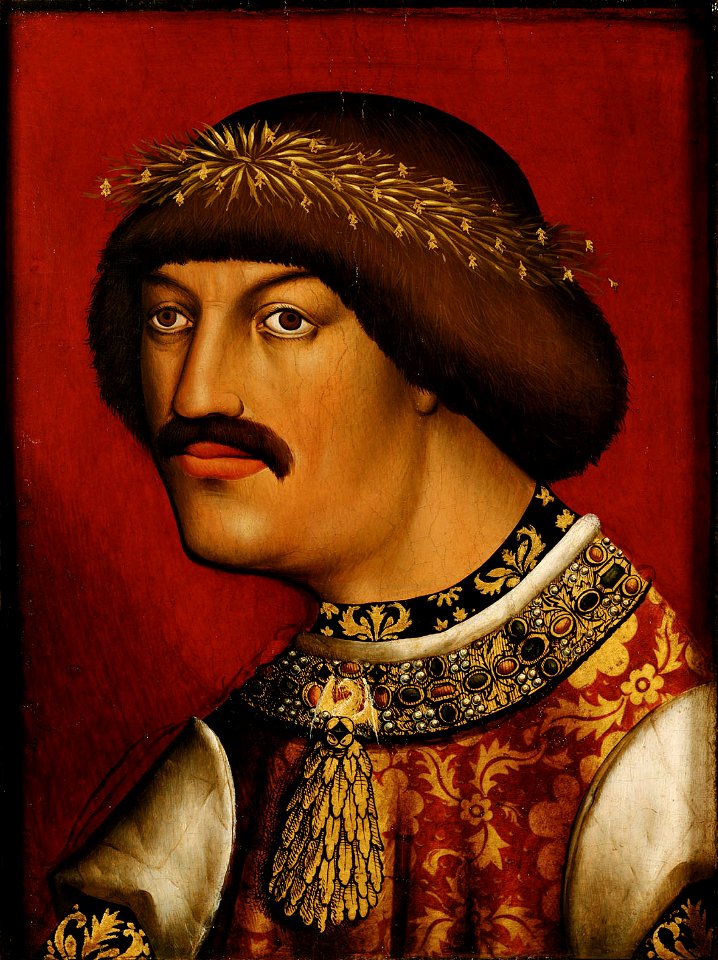 Anonymous - König Albrecht II. (1397-1439), Brustbild - GG 5631 - Kunsthistorisches Museum