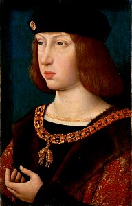 Anonymous - König Philipp I. der Schöne (1478-1506) , Brustbild - GG 4449 - Kunsthistorisches Museum