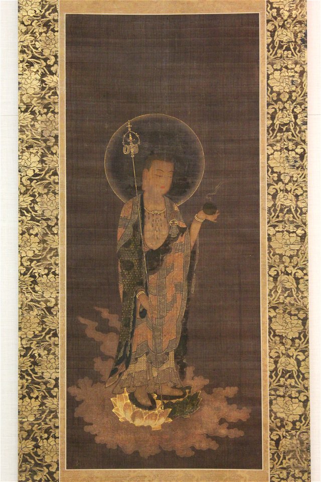 Anonymous - Jizō Bosatsu in Welcoming Descent (Jizō bosatsu raigō) - 29.100.525 - Metropolitan Museum of Art