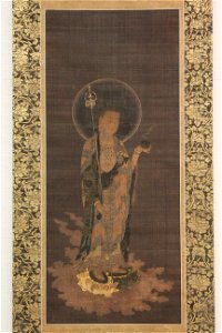 Anonymous - Jizō Bosatsu in Welcoming Descent (Jizō bosatsu raigō) - 29.100.525 - Metropolitan Museum of Art