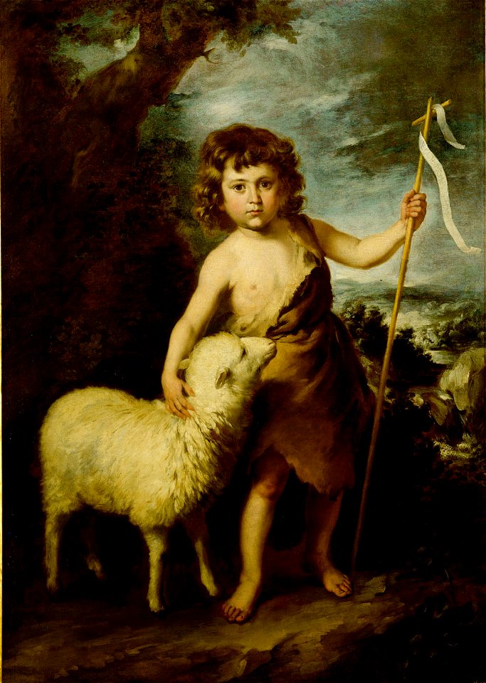 Anonymous - Johannes d. Täufer als Kind - GG 282 - Kunsthistorisches Museum