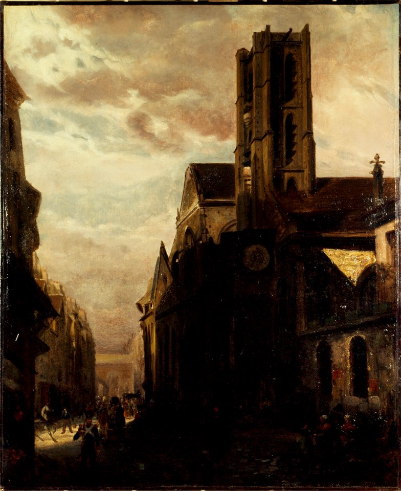 Anonymous - L'église de Saint-Nicolas-des-Champs - P154 - Musée Carnavalet