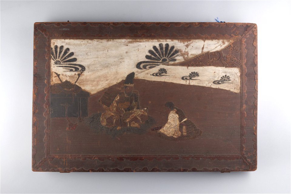 Anonymous - Kusunoki Masashige Bidding Farewell to His Son Masatsura - 1985.396.3 - Metropolitan Museum of Art