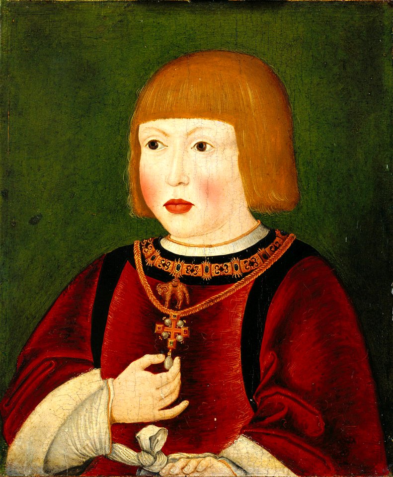 Anonymous - König Ludwig II. (1506-1526) von Ungarn als Zehn- bis Zwölfjähriger, Brustbild - GG 4453 - Kunsthistorisches Museum