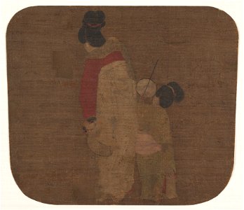Anonymous - Lady and Children - 47.18.146 - Metropolitan Museum of Art