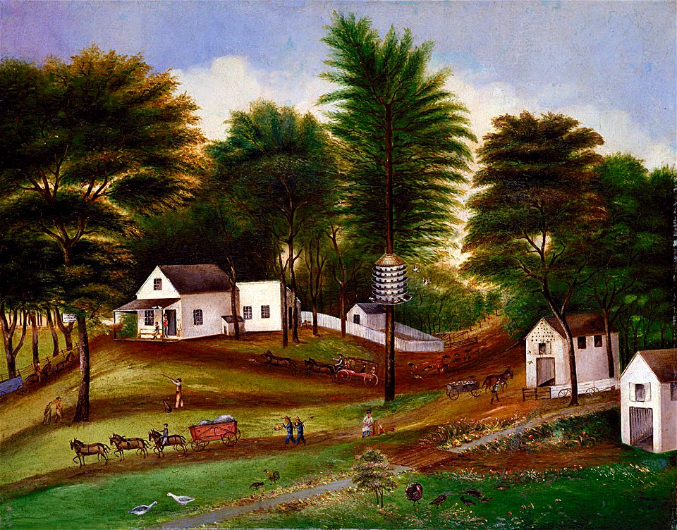 Anonymous - Landscape (possibly of Staten Island, New York) - 1986.65.155 - Smithsonian American Art Museum