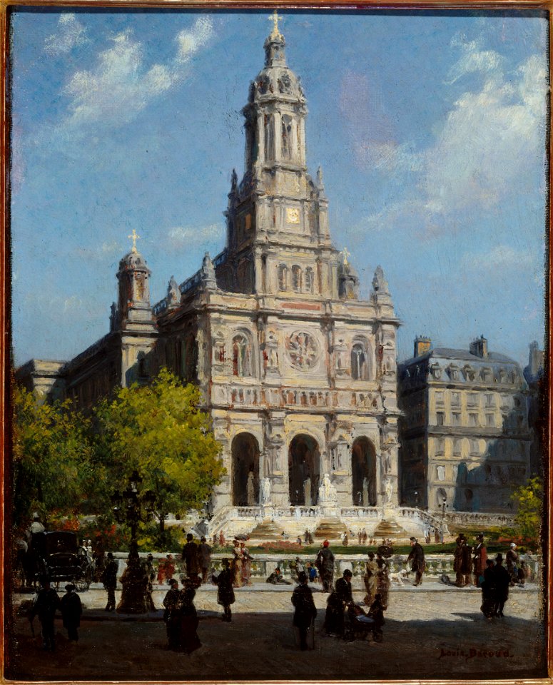 Anonymous - L'église de la Trinité - P372 - Musée Carnavalet