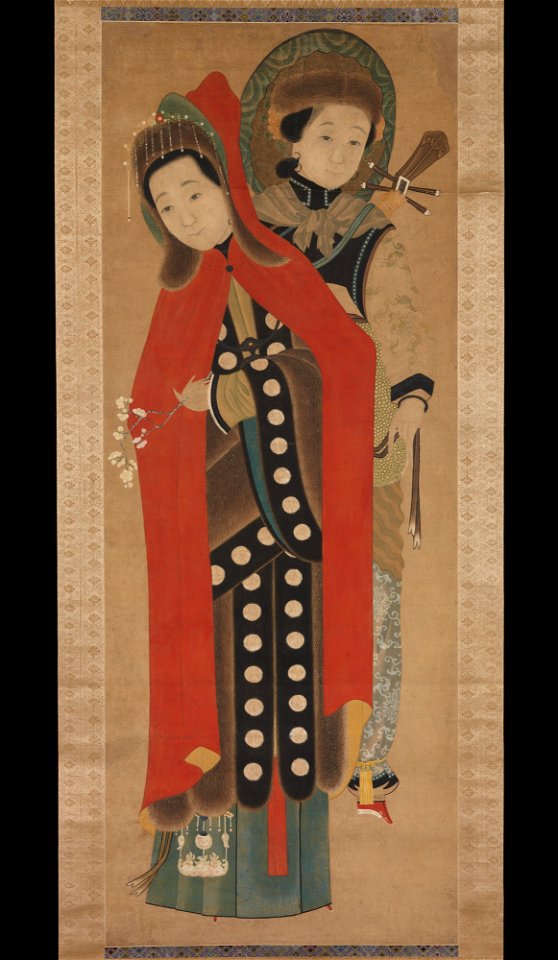 Anonymous - Lady and Attendant - 51.106 - Metropolitan Museum of Art