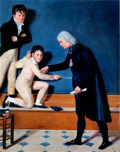 Anonymous - L'abbé Sicard (1742-1822) instruisant les sourds-muets - P767 - Musée Carnavalet