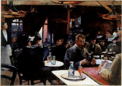 Anonymous - Le café de l'Écrevisse - P2682 - Musée Carnavalet