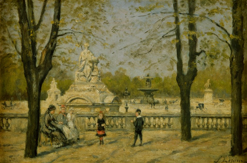 Anonymous - La place de la Concorde, vue de la terrasse des Tuileries - P1936 - Musée Carnavalet