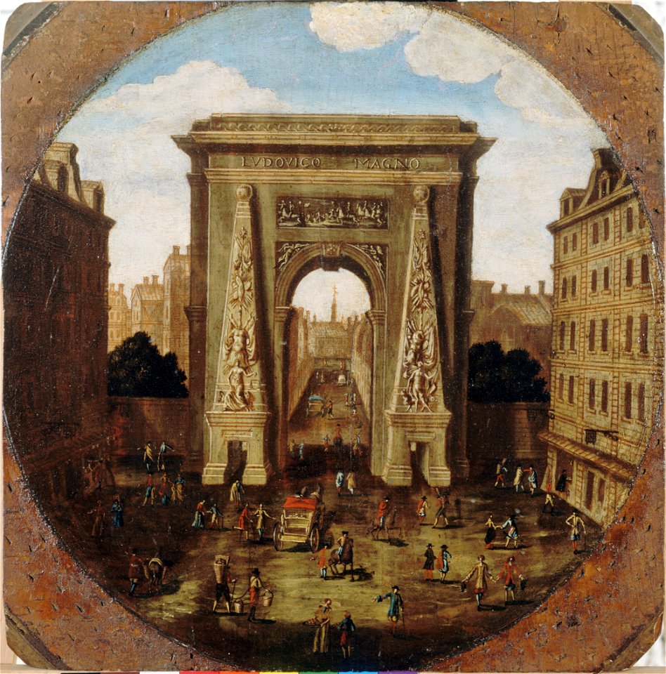 Anonymous - La porte Saint-Denis - P648 - Musée Carnavalet