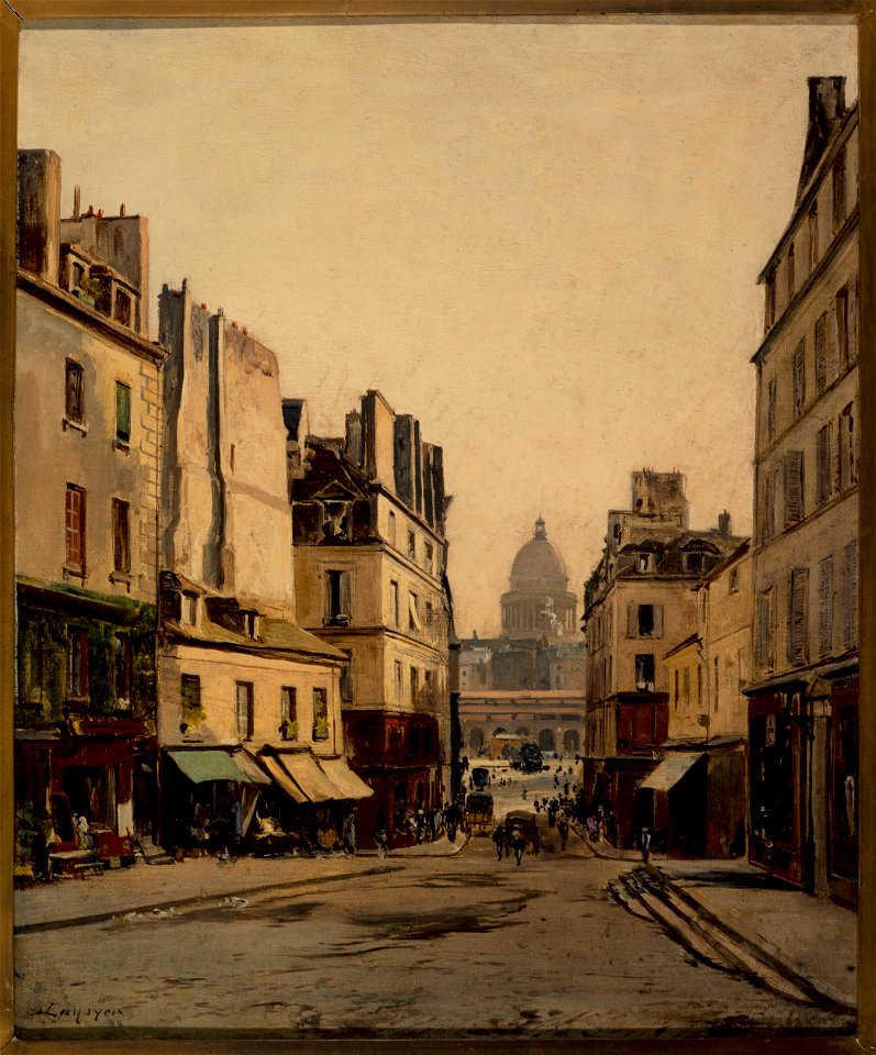 Anonymous - La Rue du Haut-Pavé, en 1888 - P203 - Musée Carnavalet