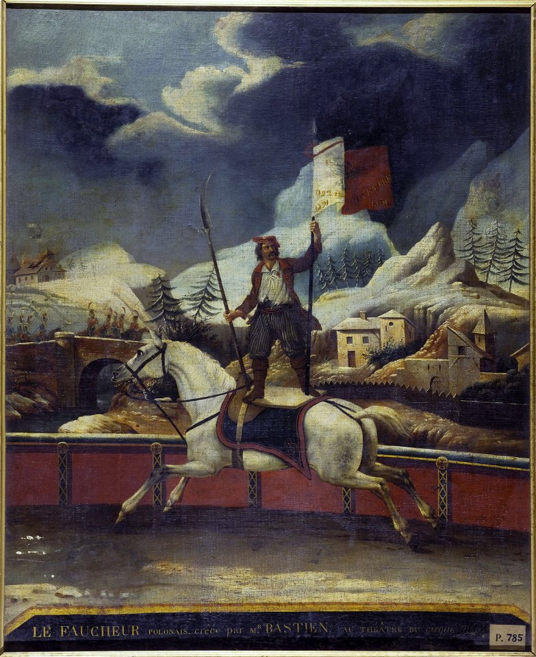 Anonymous - Le Faucheur polonais, au théatre du Cirque-Olympique. - P785 - Musée Carnavalet