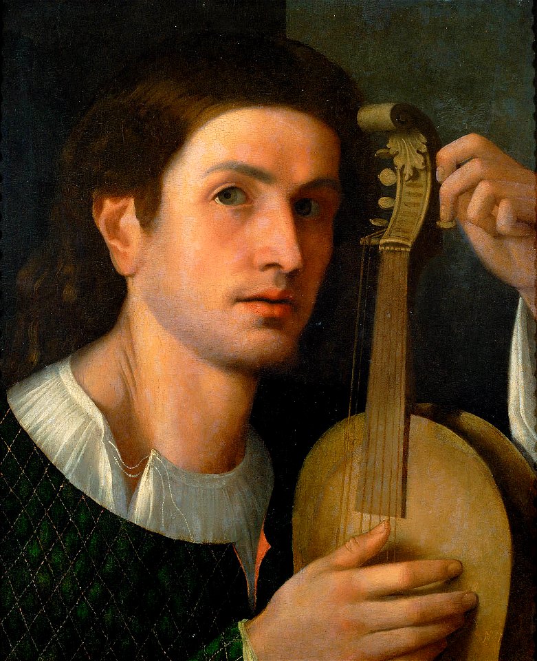 Anonymous - Lira da Braccio-Spieler - GG 317 - Kunsthistorisches Museum