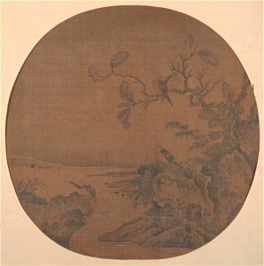 Anonymous - Landscape with Birds - 47.18.74 - Metropolitan Museum of Art