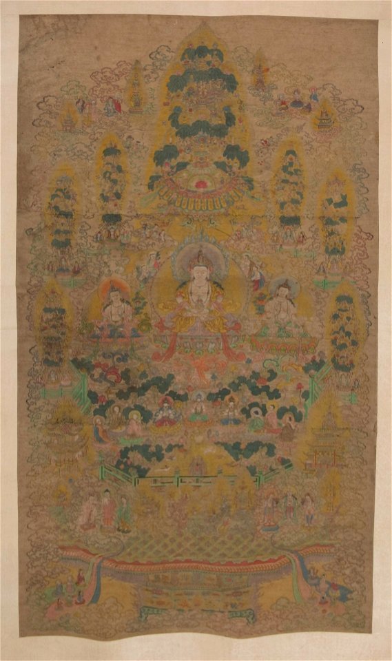 Anonymous - Lamaist Mandala - 51.156.2 - Metropolitan Museum of Art