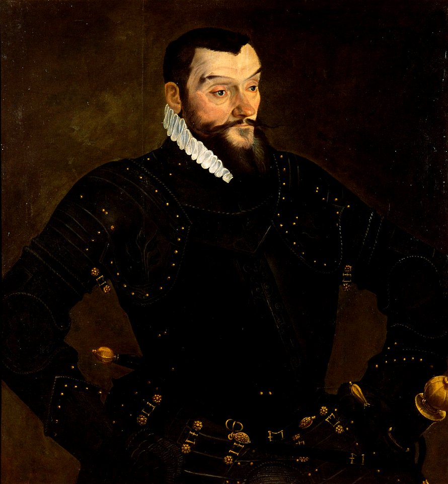 Anonymous - Lazarus von Schwendi (1522-1584) im Harnisch, Kniestück - GG 7967 - Kunsthistorisches Museum