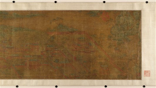 Anonymous - Landscape of Qin Palaces - 38.31.2 - Metropolitan Museum of Art