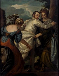 Anonymous - Mann zwischen Tugend und Laster - GG 108 - Kunsthistorisches Museum