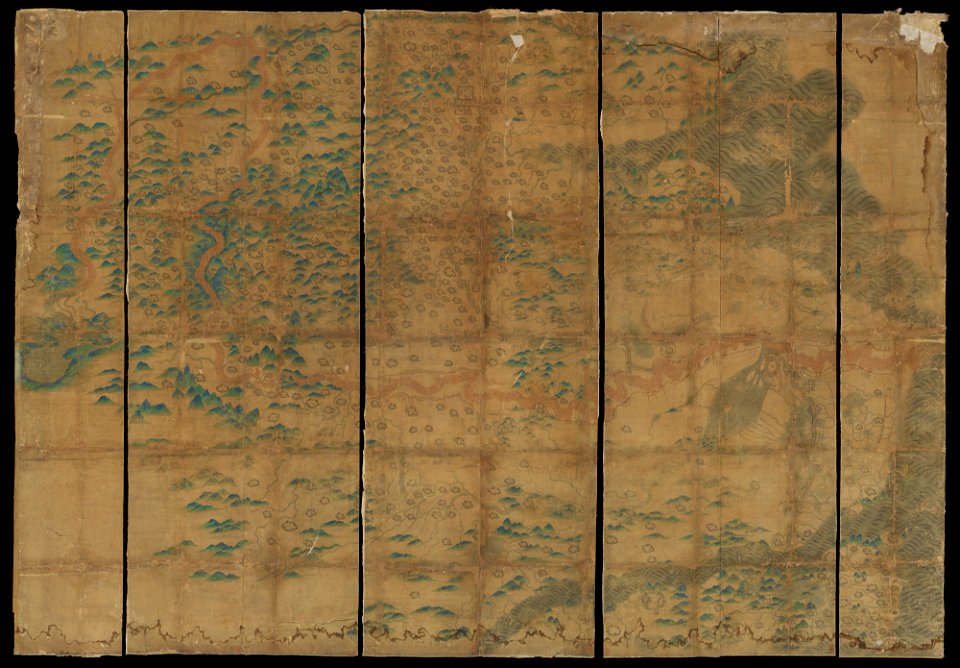 Anonymous - Map of China - 25.21a–h - Metropolitan Museum of Art
