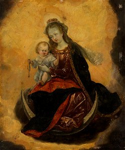 Anonymous - Madonna auf der Mondsichel - GG 974 - Kunsthistorisches Museum