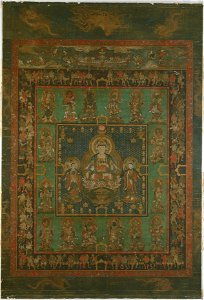 Anonymous - Mandala of Hannya Bosatsu - 2000.289 - Metropolitan Museum of Art