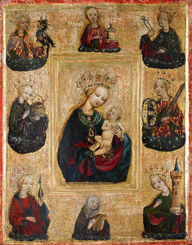 Anonymous - Maria mit Kind - GG 6917 - Kunsthistorisches Museum