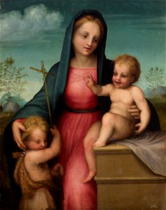 Anonymous - Maria mit Kind und Johannesknaben - GG 7794 - Kunsthistorisches Museum