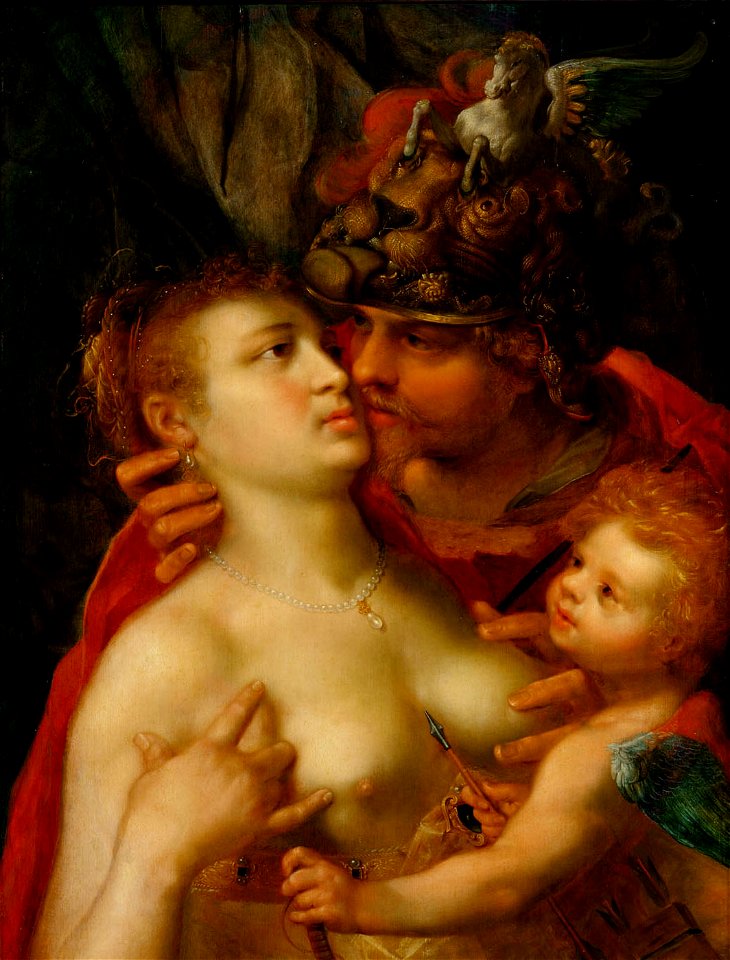Anonymous - Mars, Venus und Amor - GG 1162 - Kunsthistorisches Museum