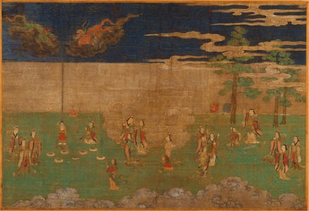 Anonymous - Life of the Buddha, The Birth of the Buddha - 1993.478.1 - Metropolitan Museum of Art