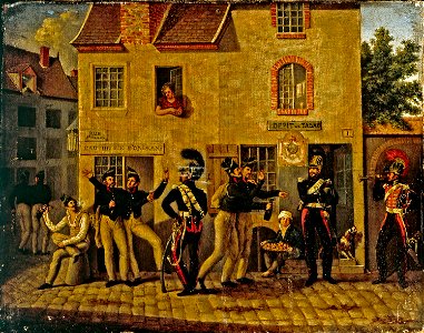 Anonymous - Marchand de vin, faubourg Saint-Honoré - P1857 - Musée Carnavalet