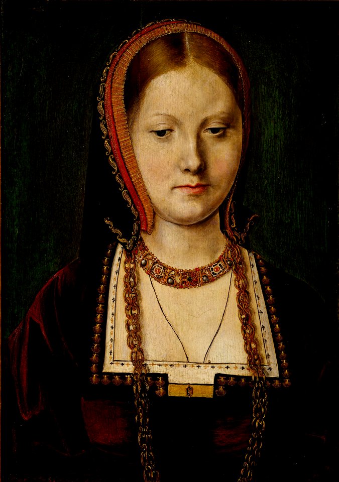 Anonymous - Mary Rose Tudor (1496-1533), Schwester Heinrichs VIII. von England (^) - GG 7046 - Kunsthistorisches Museum