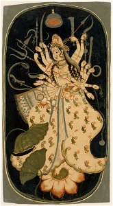 Anonymous - Mahadevi, the Great Goddess - 1996.100.2 - Metropolitan Museum of Art. Free illustration for personal and commercial use.