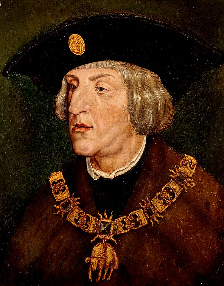 Anonymous - Maximilian I. (1459-1519), Brustbild - GG 880 - Kunsthistorisches Museum
