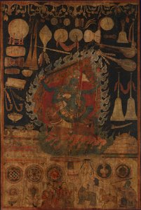 Anonymous - Offerings to the Goddess Palden Lhamo - 1983.510.1 - Metropolitan Museum of Art