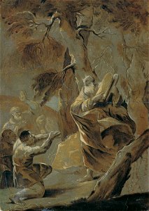 Anonymous - Moses bringt das Gesetz vom Berge Sinai - 5334 - Österreichische Galerie Belvedere