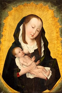 Anonymous - Maria mit Kind in der Mondsichel - GG 6425 - Kunsthistorisches Museum