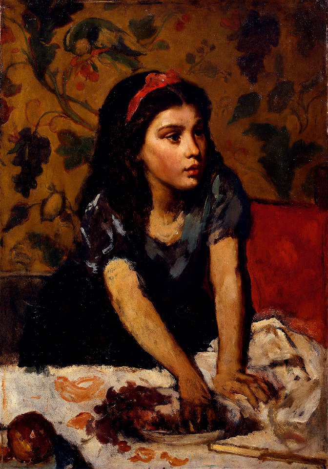 Anonymous - Naschendes Mädchen - 1945 - Österreichische Galerie Belvedere