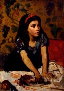 Anonymous - Naschendes Mädchen - 1945 - Österreichische Galerie Belvedere