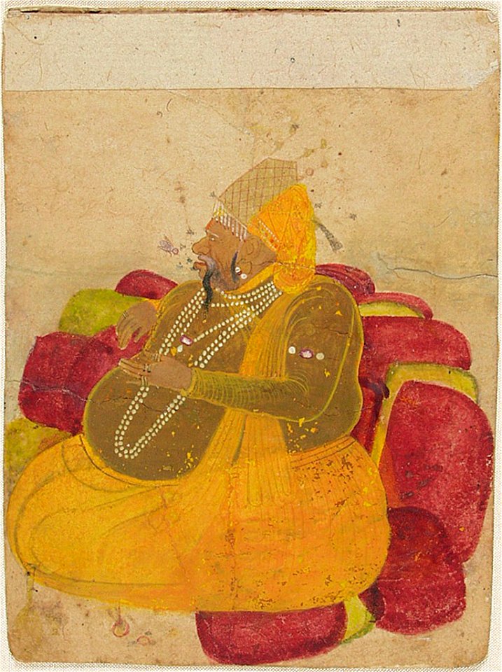 Anonymous - Old Bridegroom Harassed by Flies - 1995.125 - Arthur M. Sackler Museum