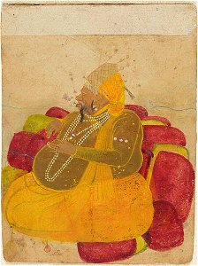 Anonymous - Old Bridegroom Harassed by Flies - 1995.125 - Arthur M. Sackler Museum