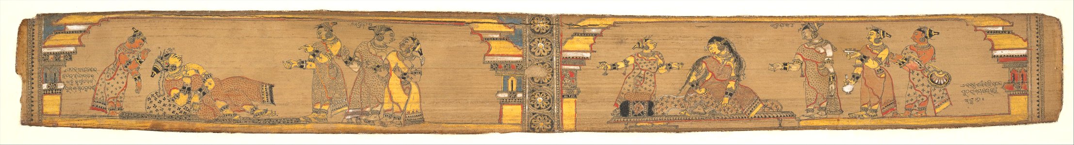 Anonymous - Page from a Dispersed Romance of Chandrabhanu and Lavanyavati - 1974.220 - Metropolitan Museum of Art