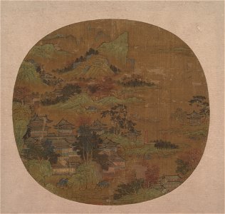 Anonymous - Palaces among Autumn Mountains - 1989.363.42 - Metropolitan Museum of Art