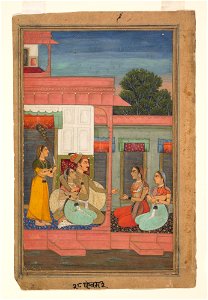 Anonymous - Panchama Ragini, Page from a Ragamala Series (Garland of Musical Modes) - 1996.378 - Metropolitan Museum of Art