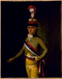 Anonymous - Portrait d'un officier de police municipale à l'époque révolutionnaire. - P728 - Musée Carnavalet