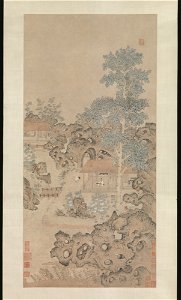 Anonymous - Playing the zither for a crane - 1972.278.3 - Metropolitan Museum of Art